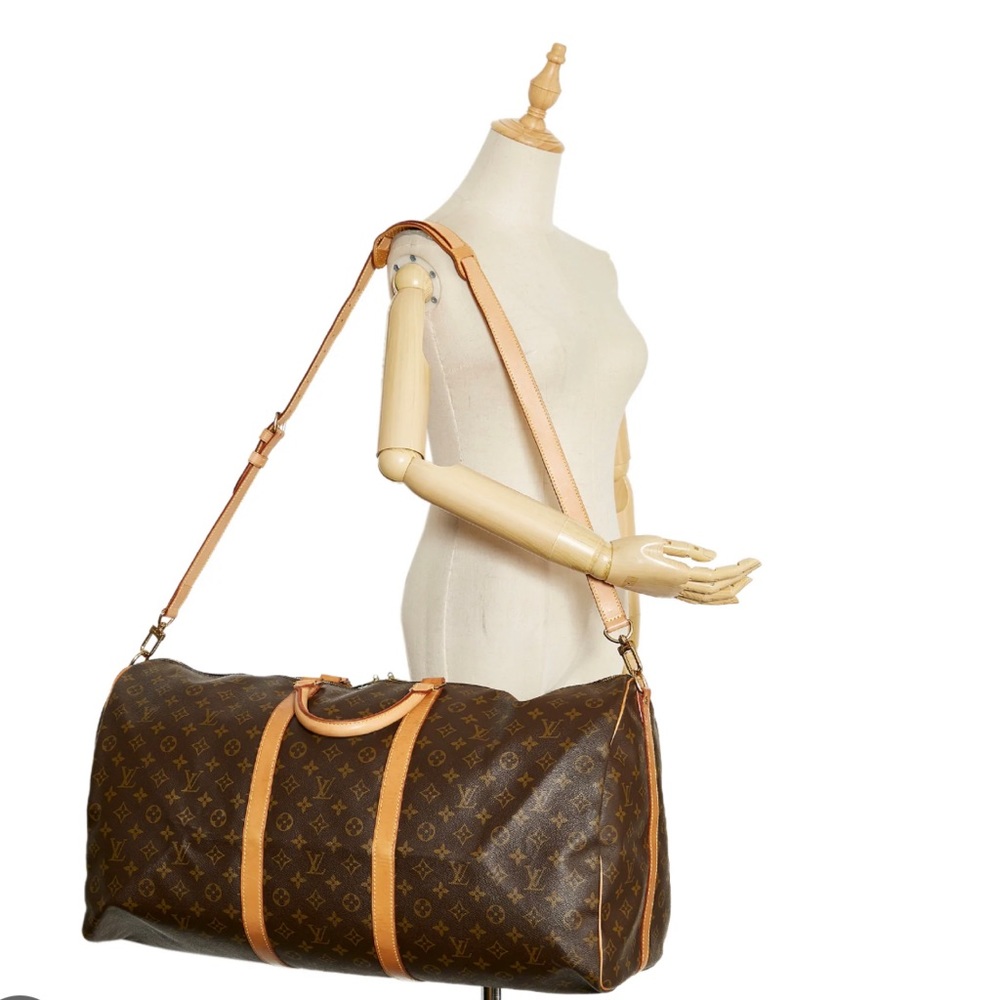 Louis Vuitton Keepall bandouliere Bag 60mm monogram Lv.